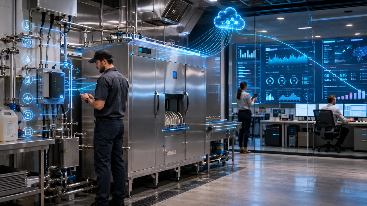 Architecting an Edge-to-Cloud Connected Product Ecosystem for Commercial Dishwashers